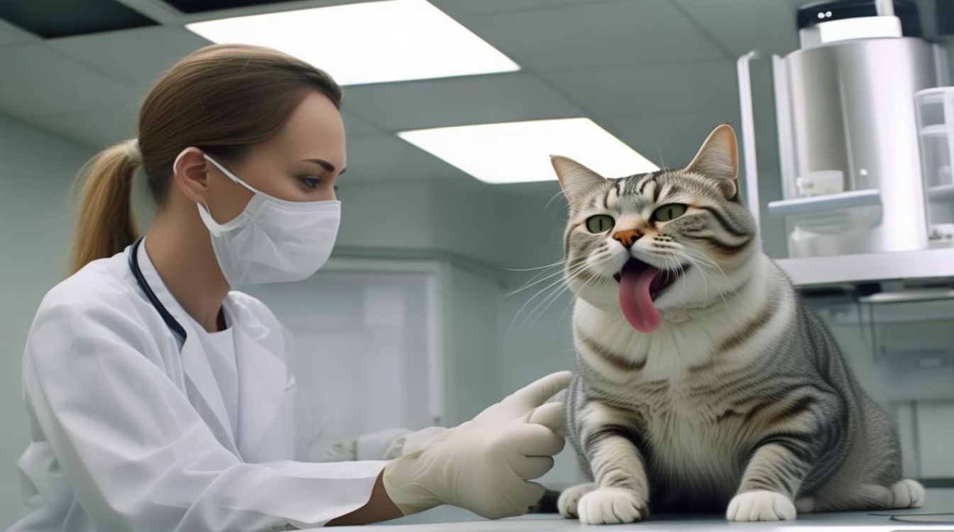 猫咪舌头起泡检查