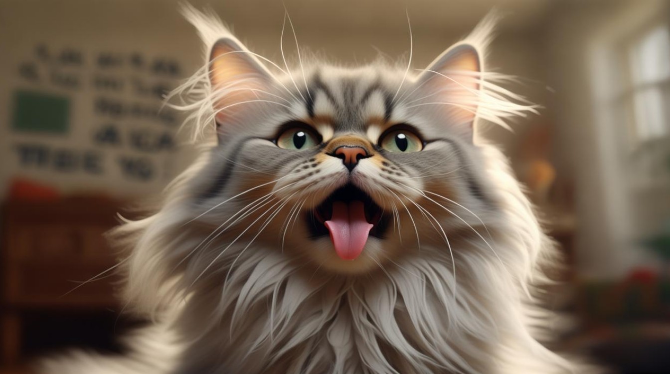 猫咪绝育拉舌头