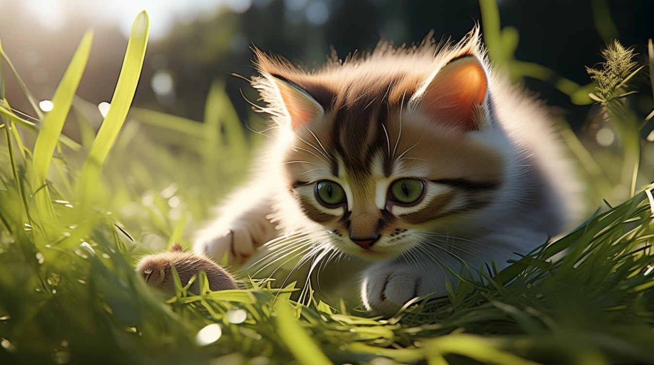 小猫咪捕猎