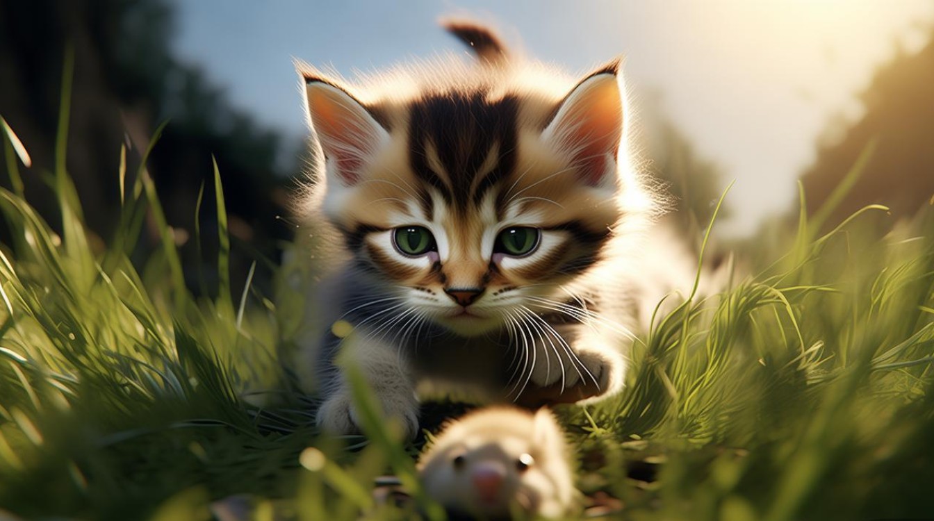 小猫咪捕猎