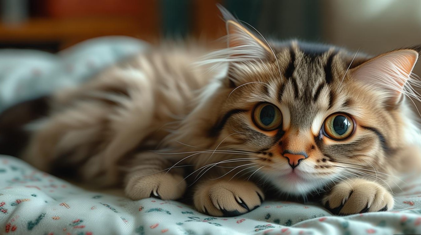 猫咪高烧传腹