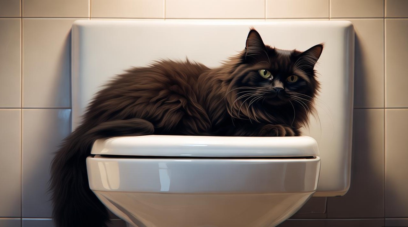 猫咪喜欢趴在马桶