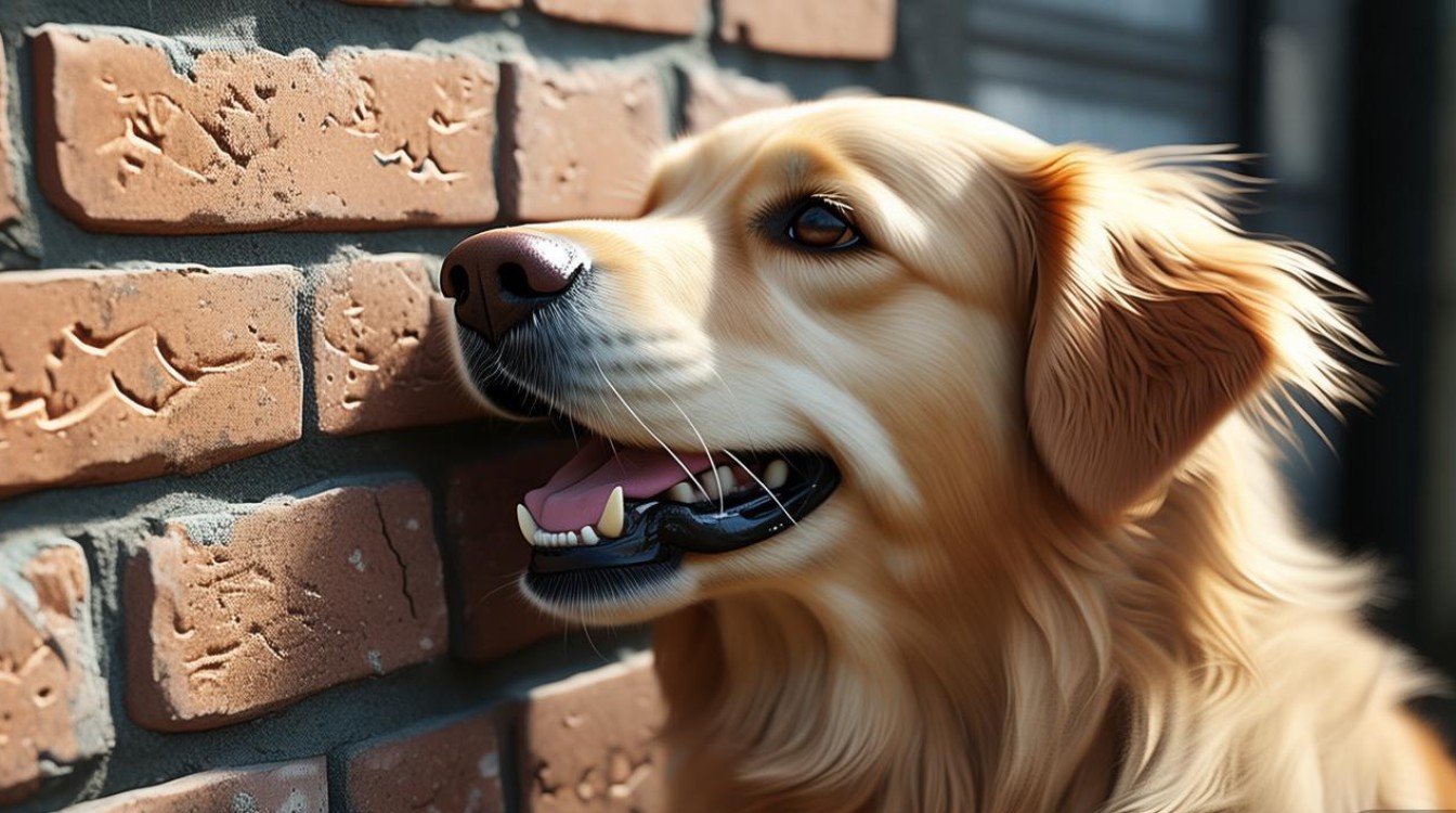 狗狗老吃墙