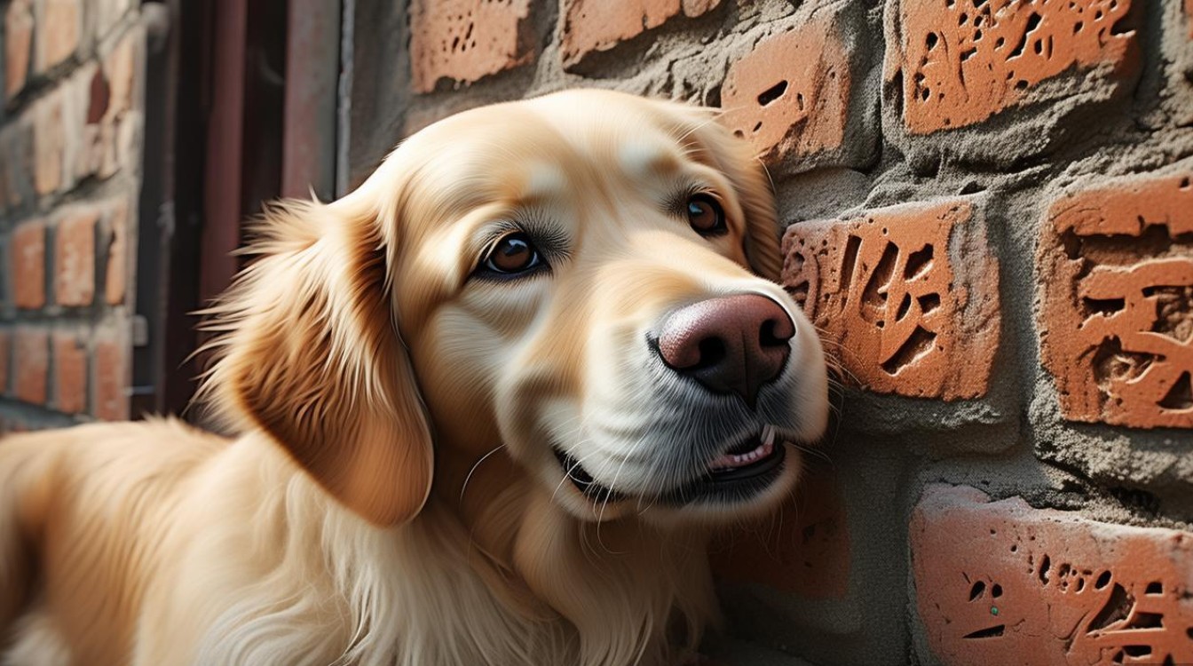 狗狗老吃墙