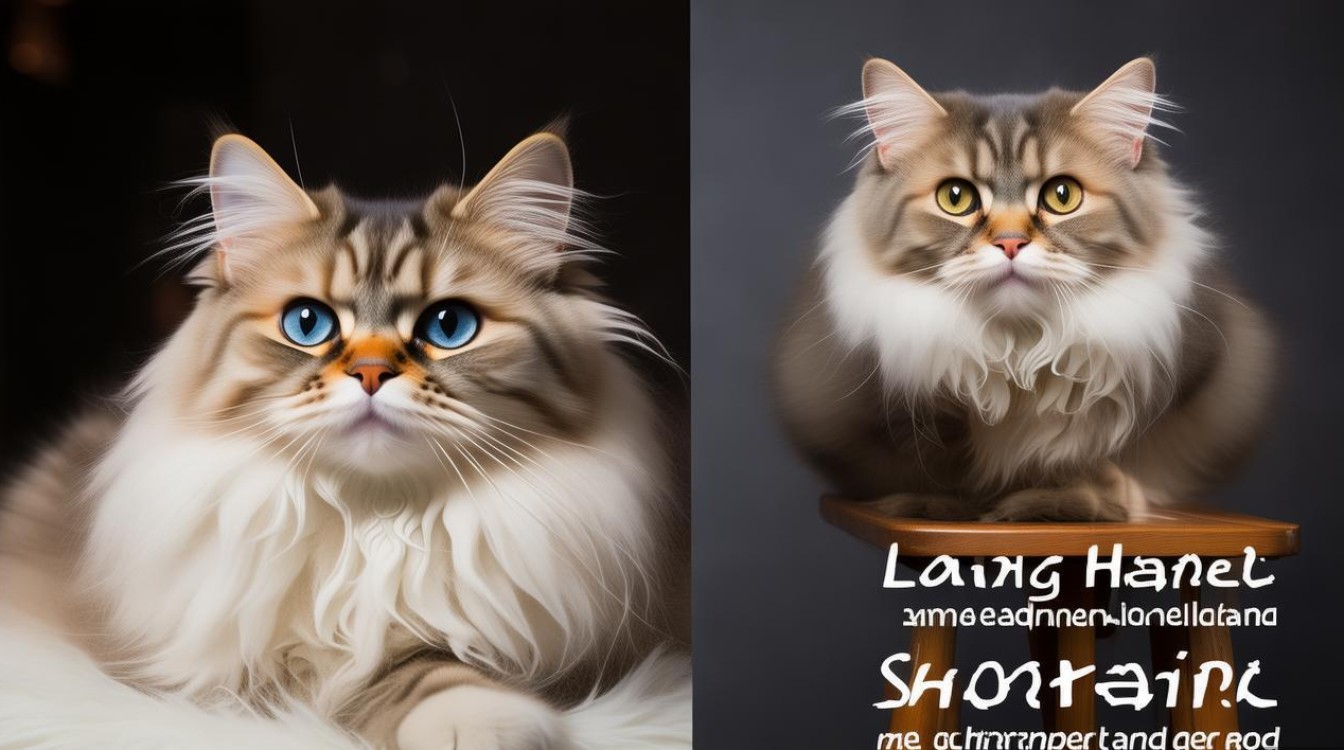 猫咪长毛短毛