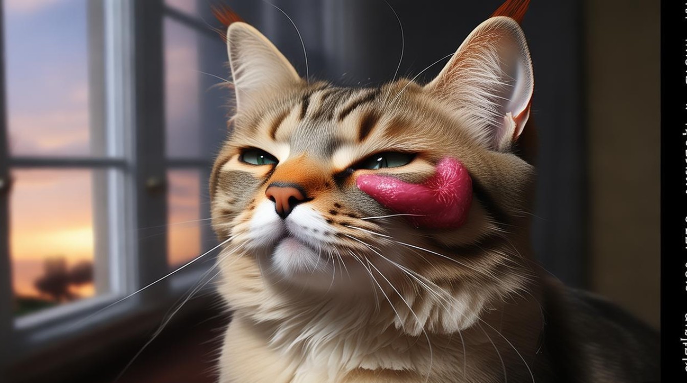 猫咪上眼角红肿
