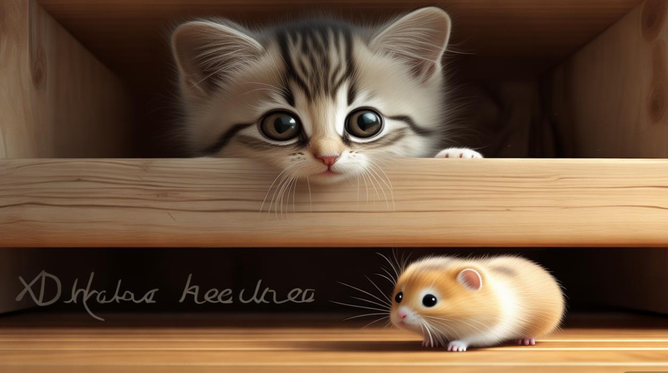 仓鼠会不会被猫咪吓死