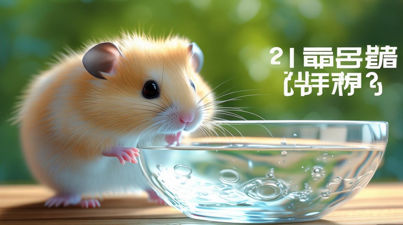 仓鼠知道怎么喝水吗