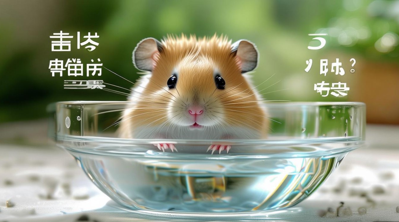 仓鼠知道怎么喝水吗