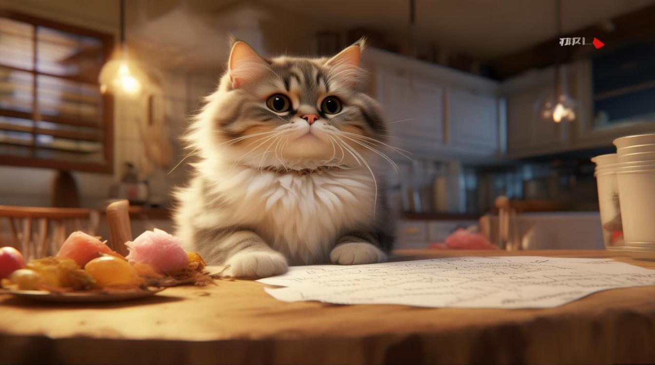 猫咪吃撑视频