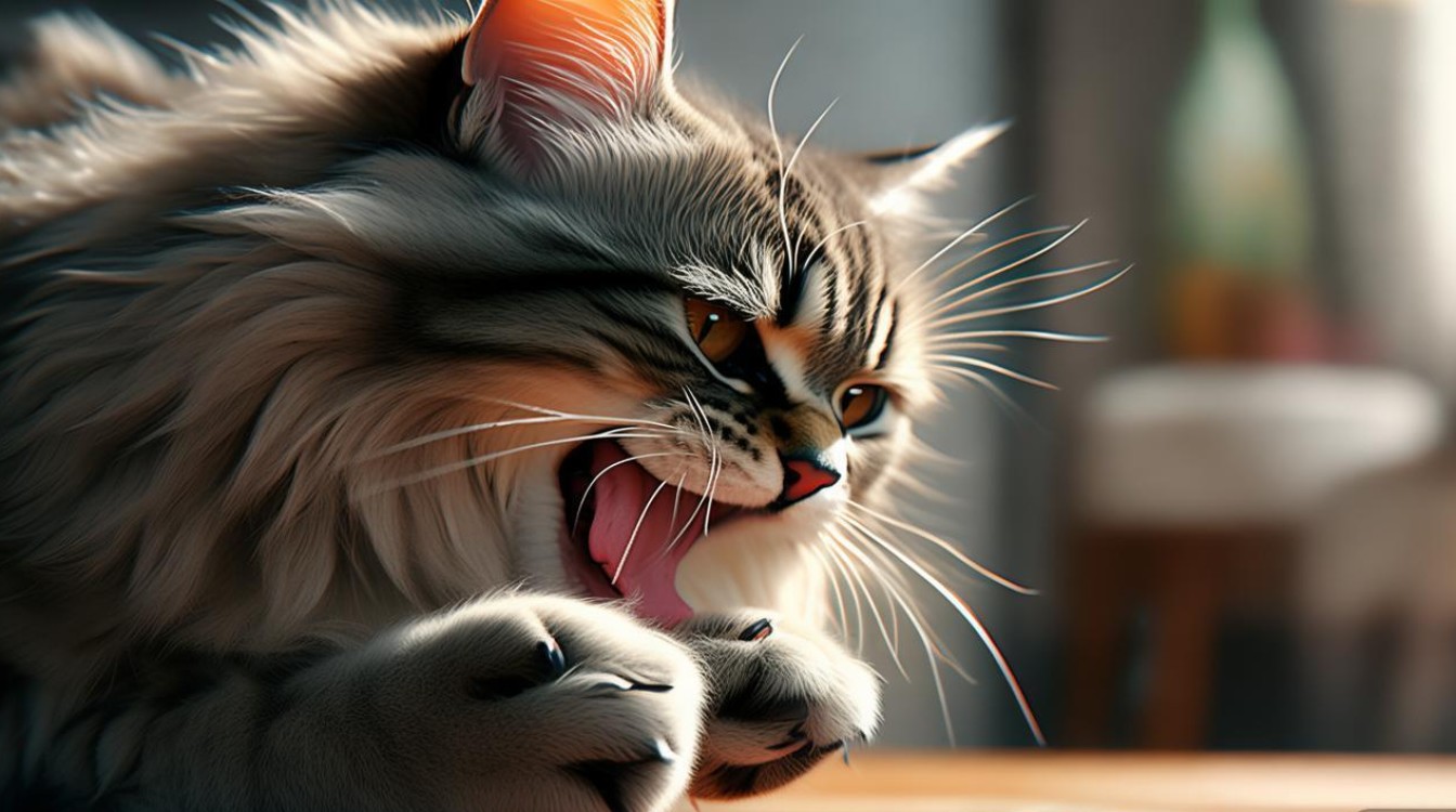 猫咪清洁牙齿