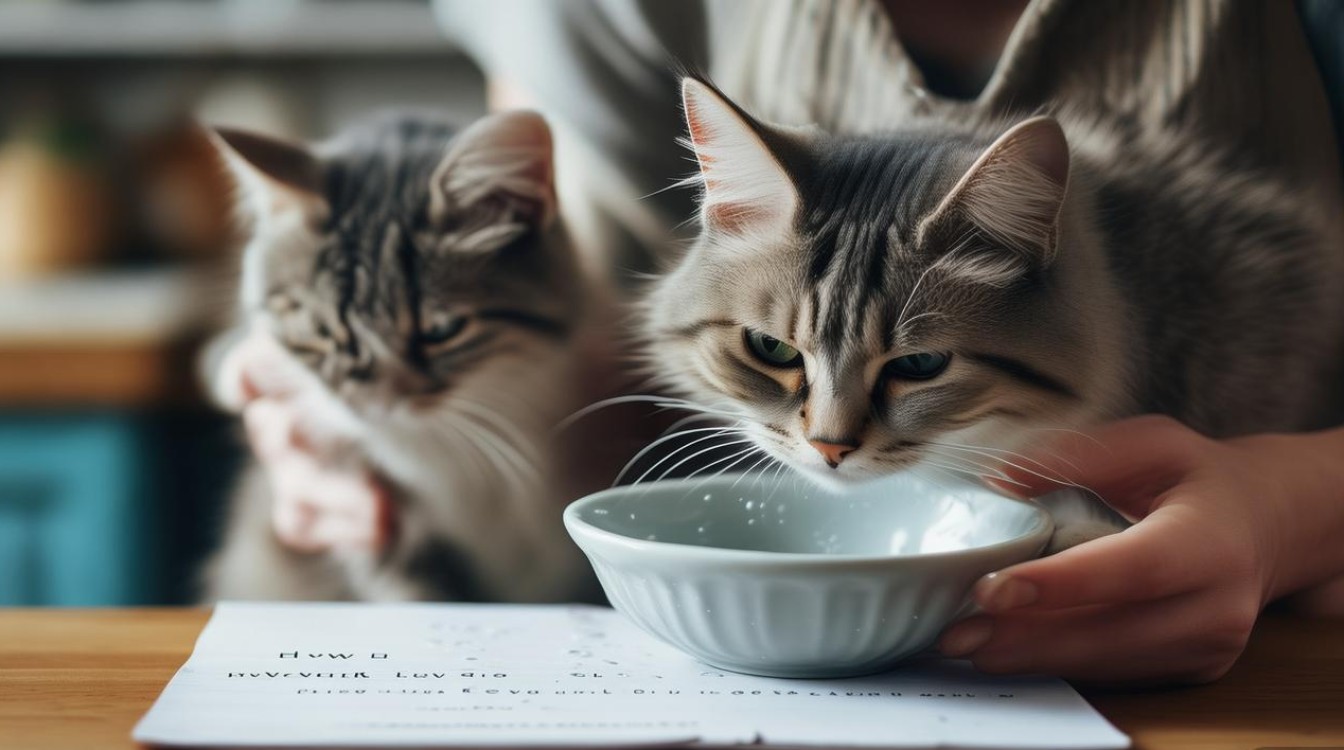 怎样哄猫咪喝水