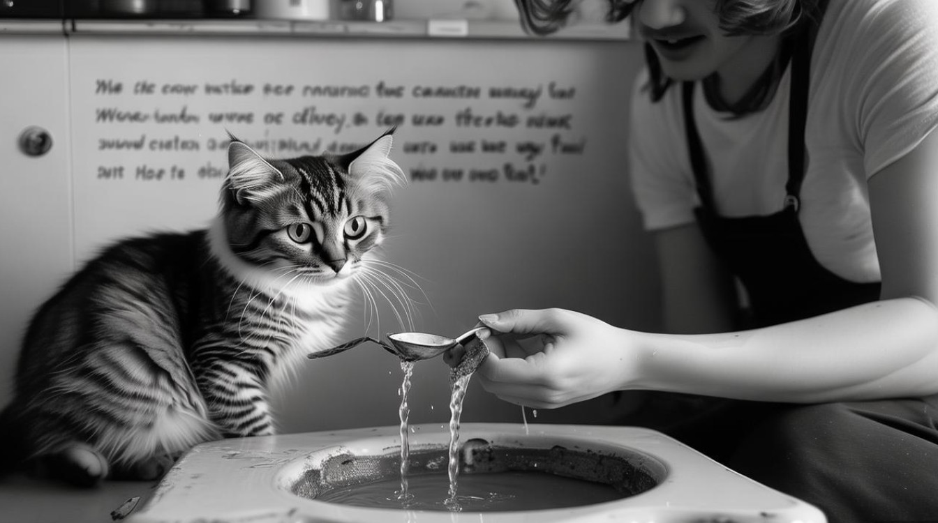 怎样哄猫咪喝水