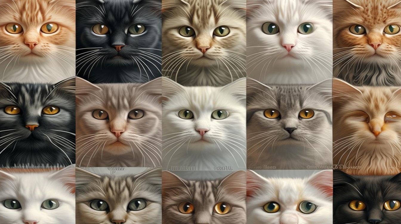 猫咪常见品种图片