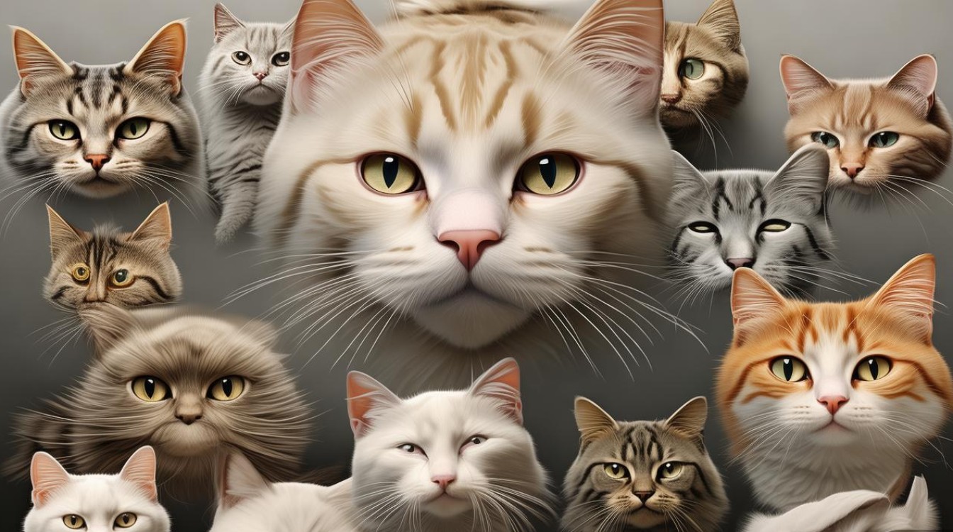 猫咪常见品种图片
