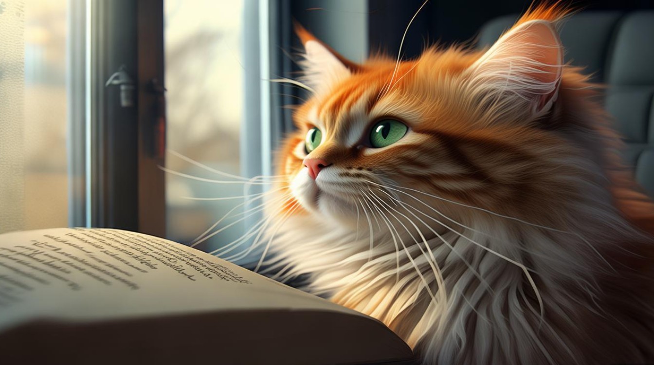 猫咪喜欢观察主人