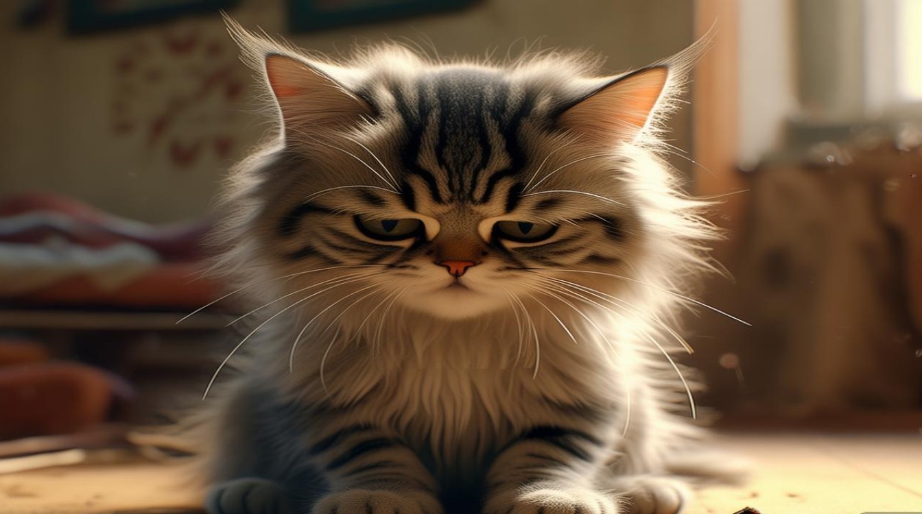 猫咪感觉没自信
