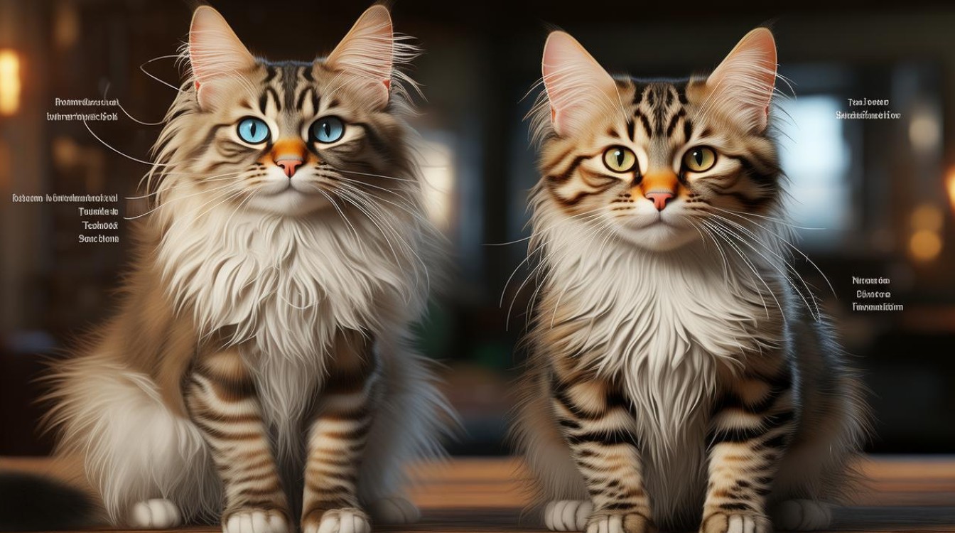 猫咪的不同特征