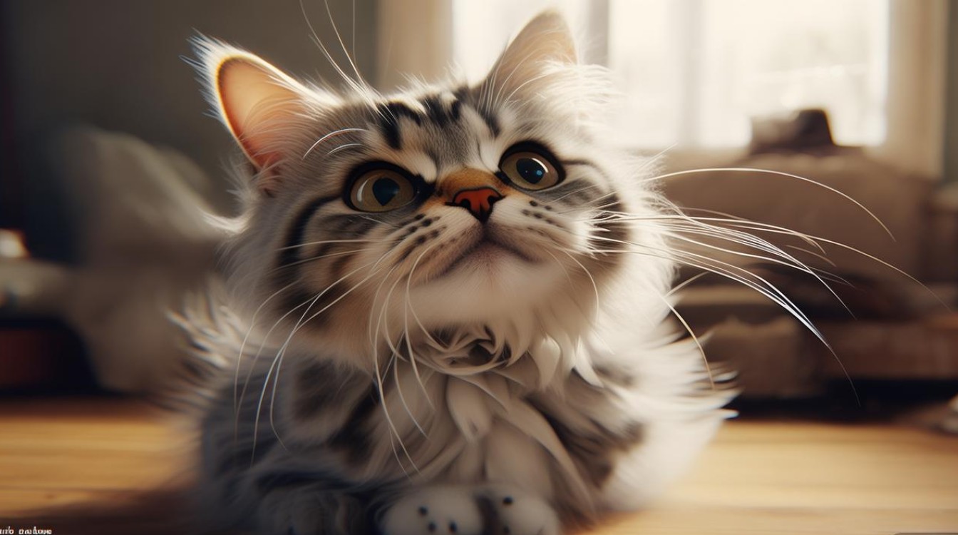 猫咪头脚抽动