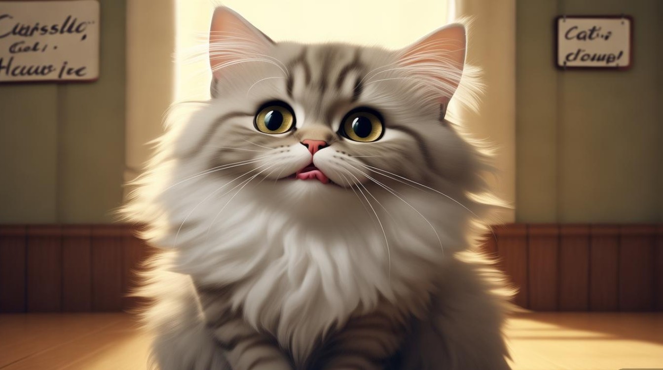 猫咪好像受凉打嗝