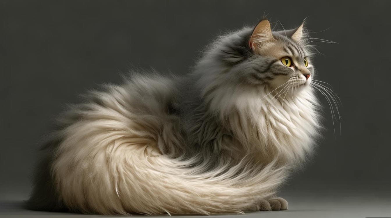猫咪尾巴尖弯