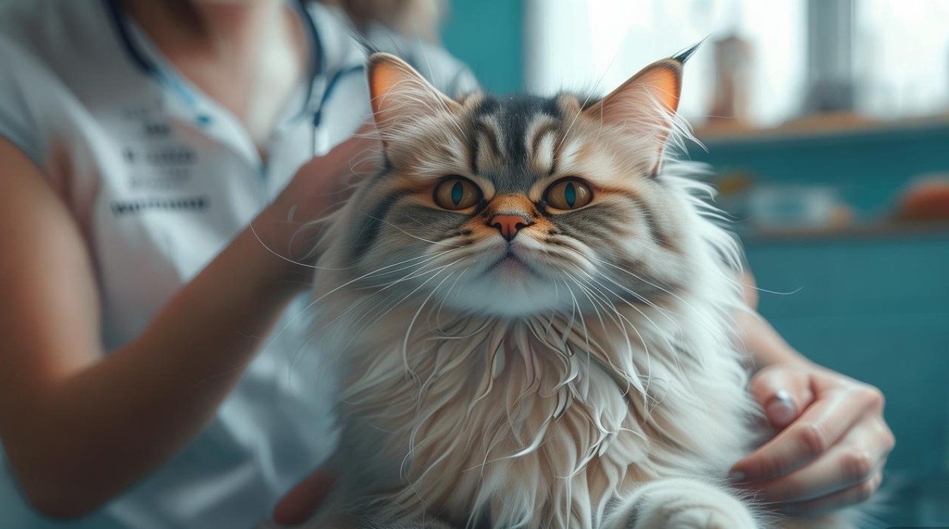 猫咪感冒去打疫苗