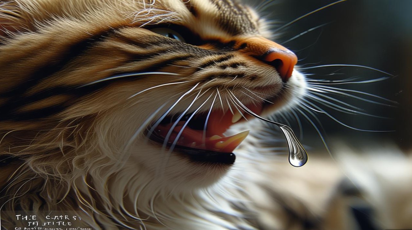 猫咪甩出口水