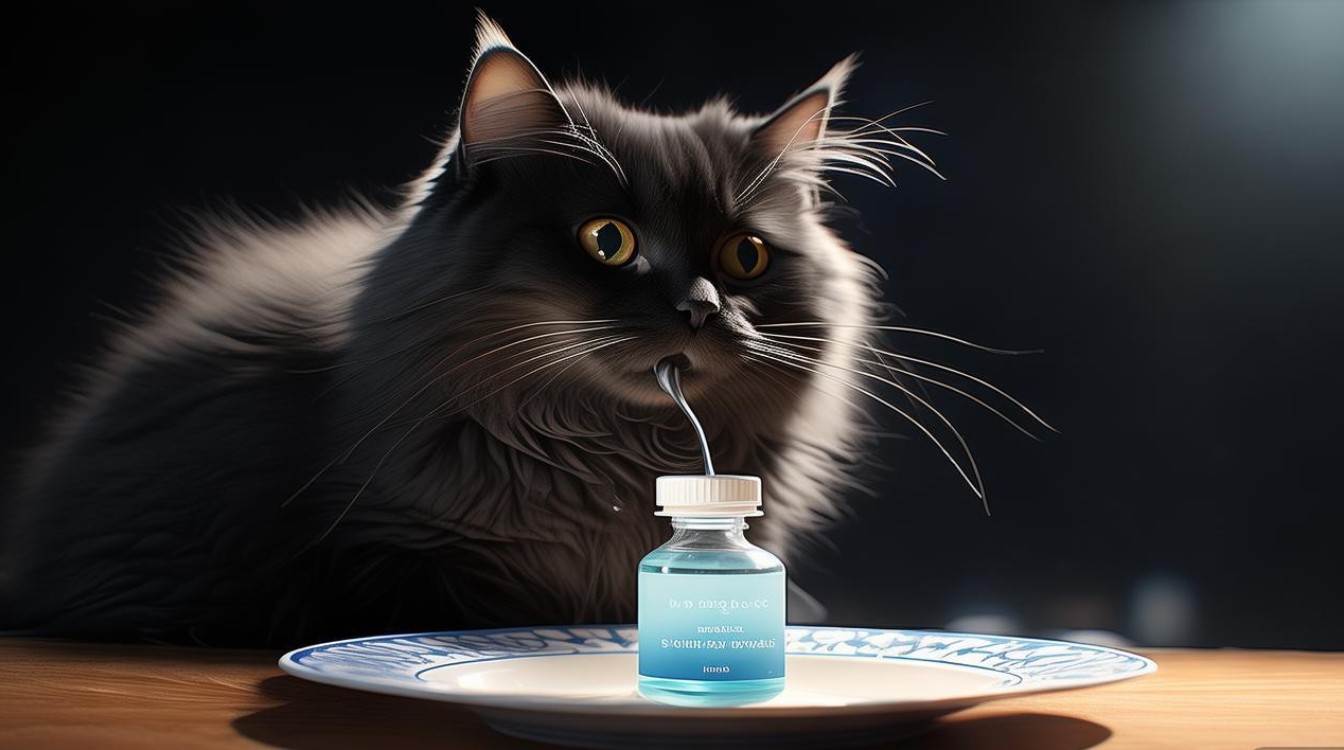 猫咪喝益生菌吐