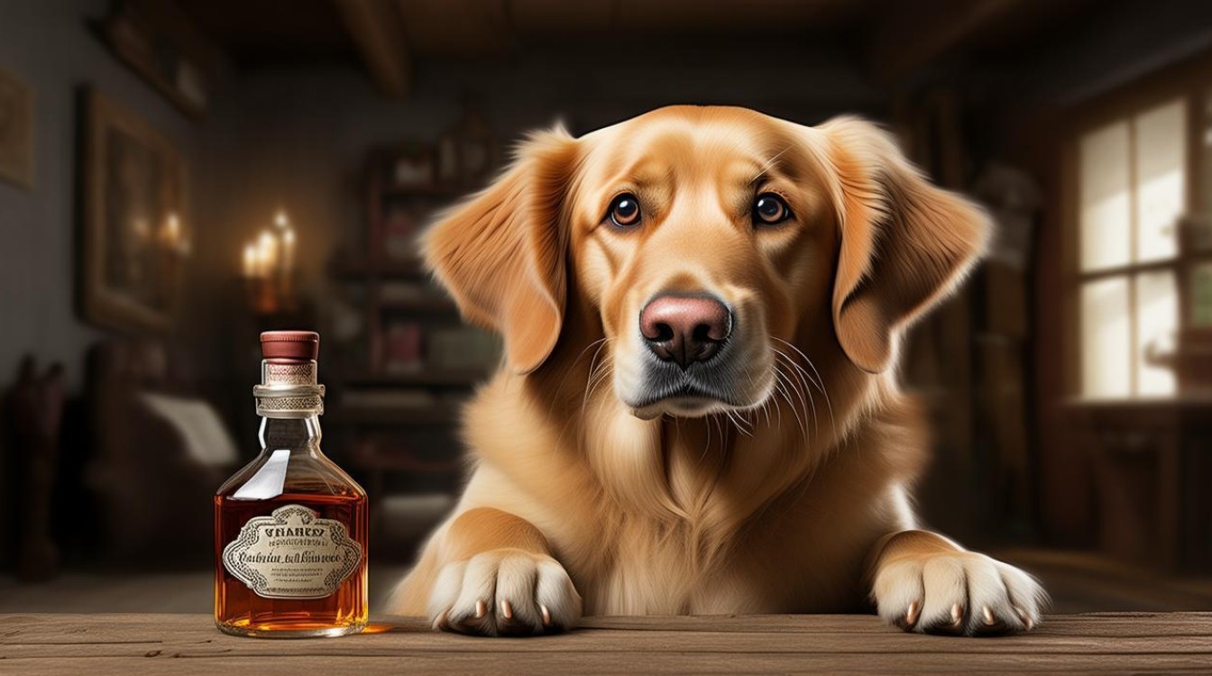狗狗要喝酒
