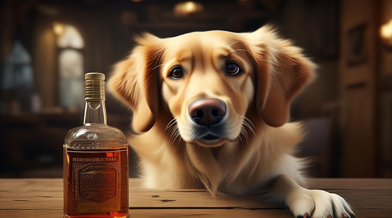 狗狗要喝酒