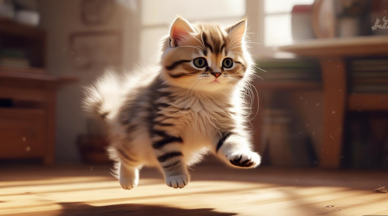 猫咪缺钙跳不高