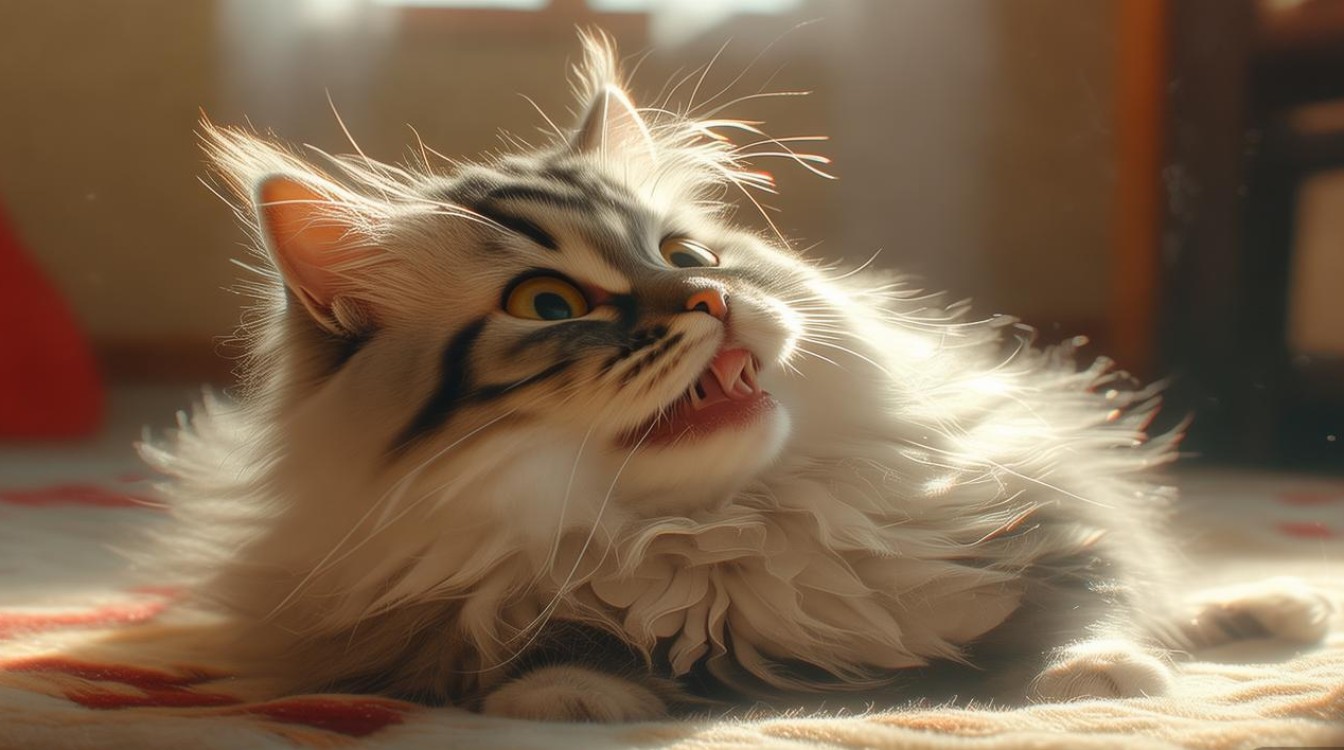猫咪肚子哗哗响
