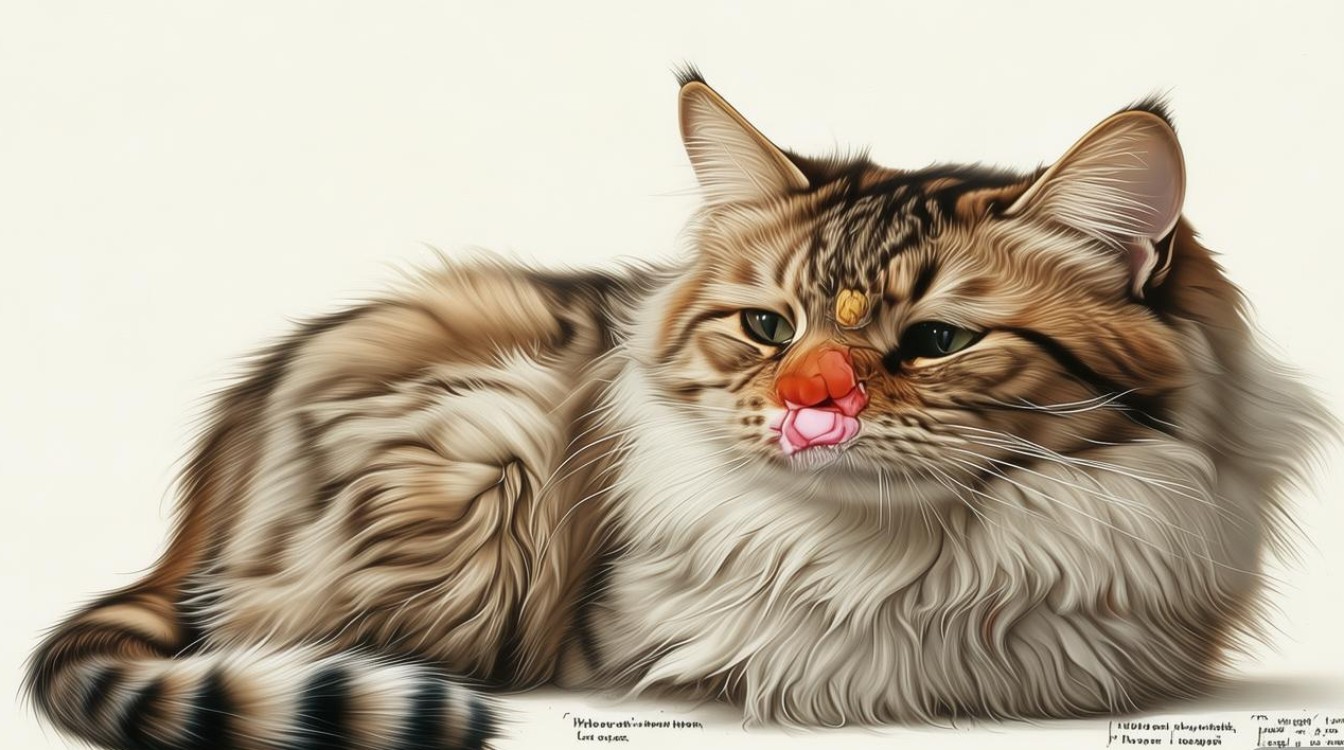 猫咪发热肚子胀