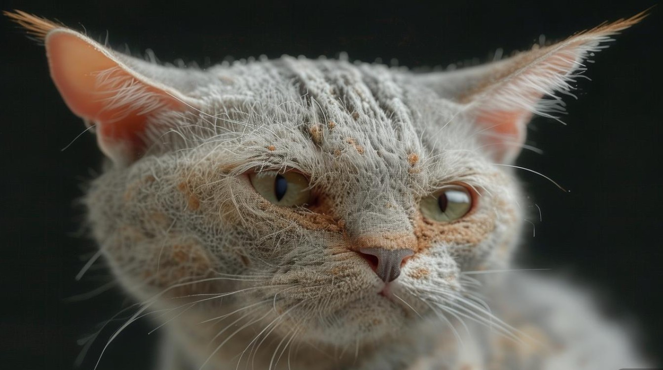 猫咪耳朵脱毛脱皮