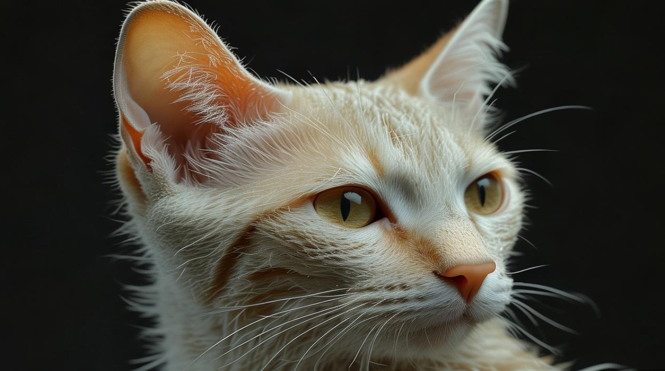 猫咪耳朵脱毛脱皮