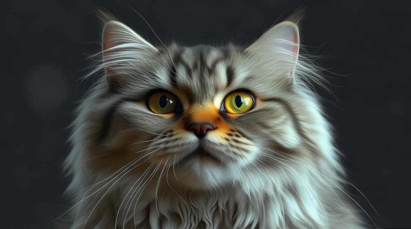 猫咪 眼睛嘴巴黄
