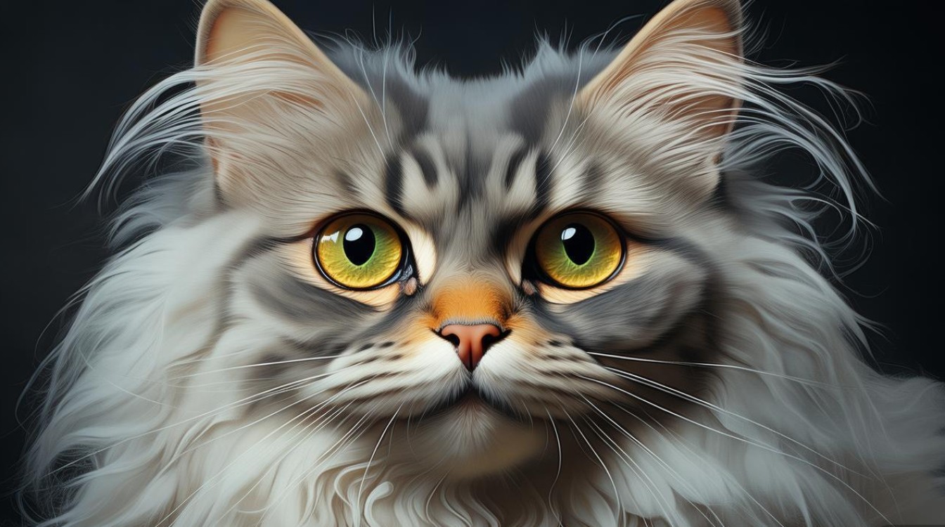 猫咪 眼睛嘴巴黄