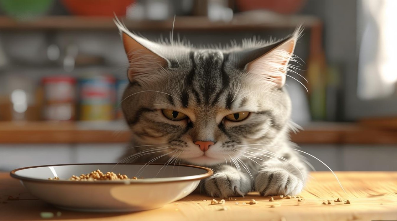 猫咪吃饭就痛