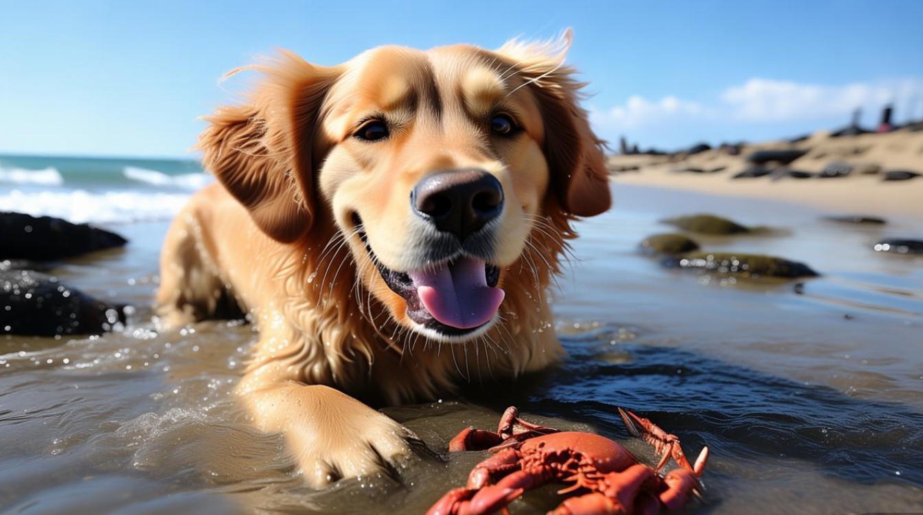 狗狗捞海鲜