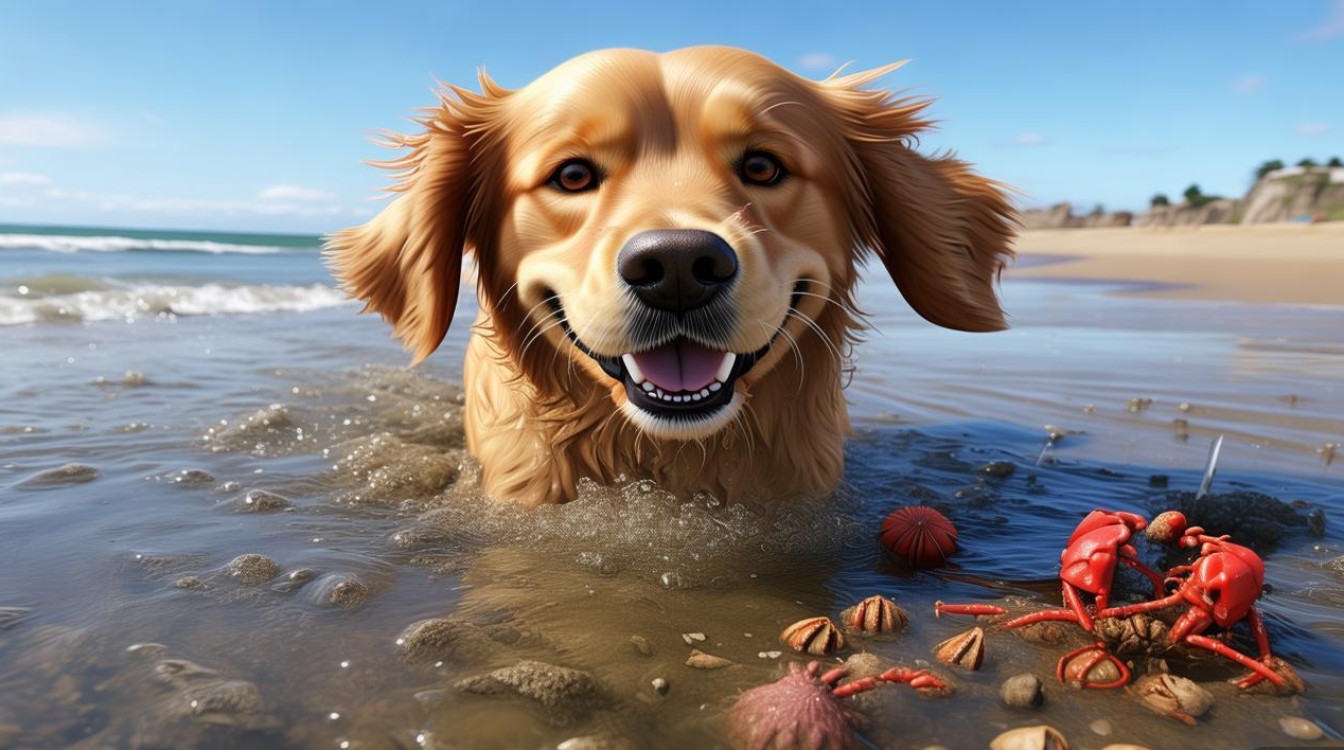 狗狗捞海鲜