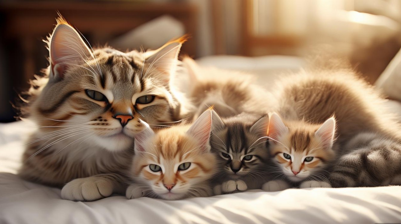 猫咪生完吐