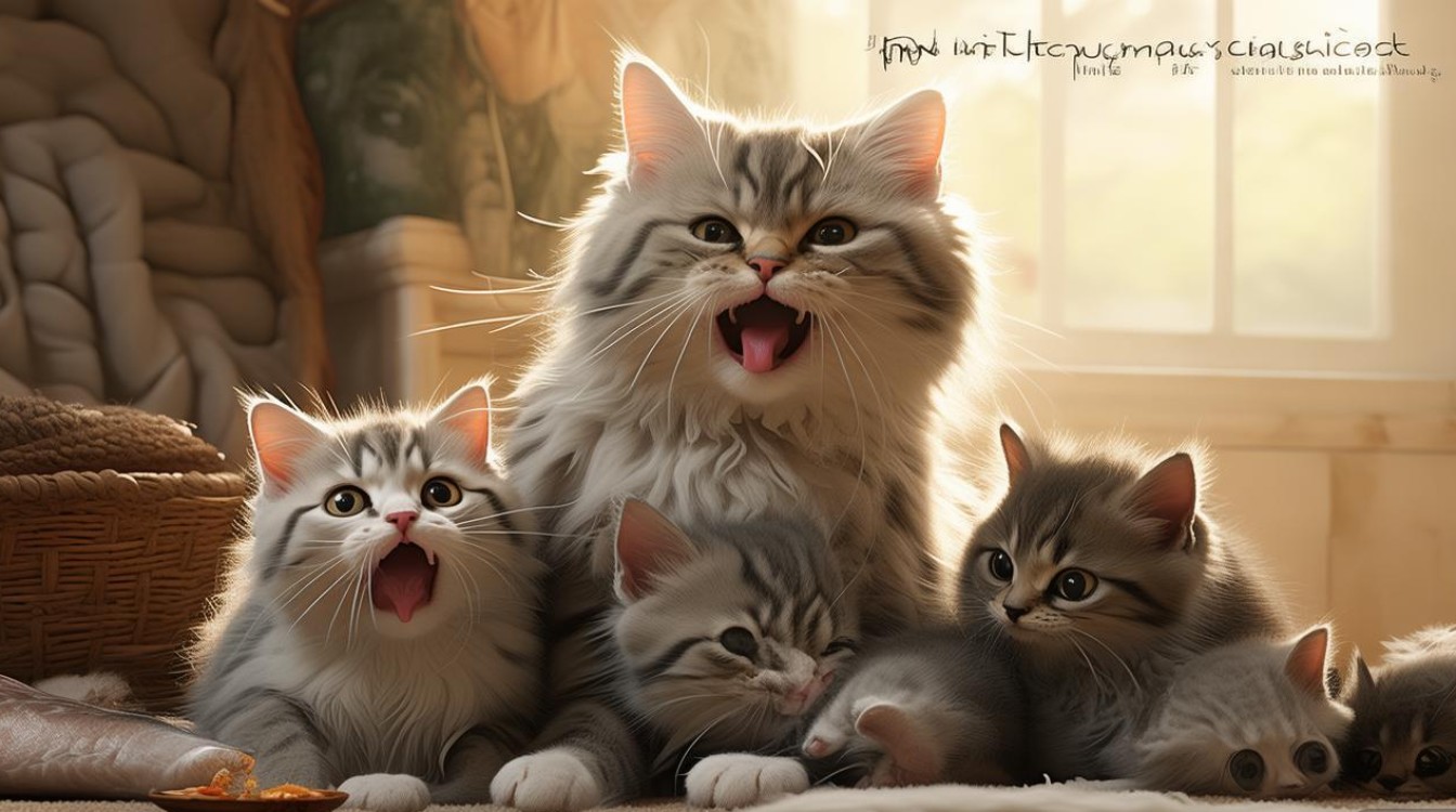 猫咪生完吐