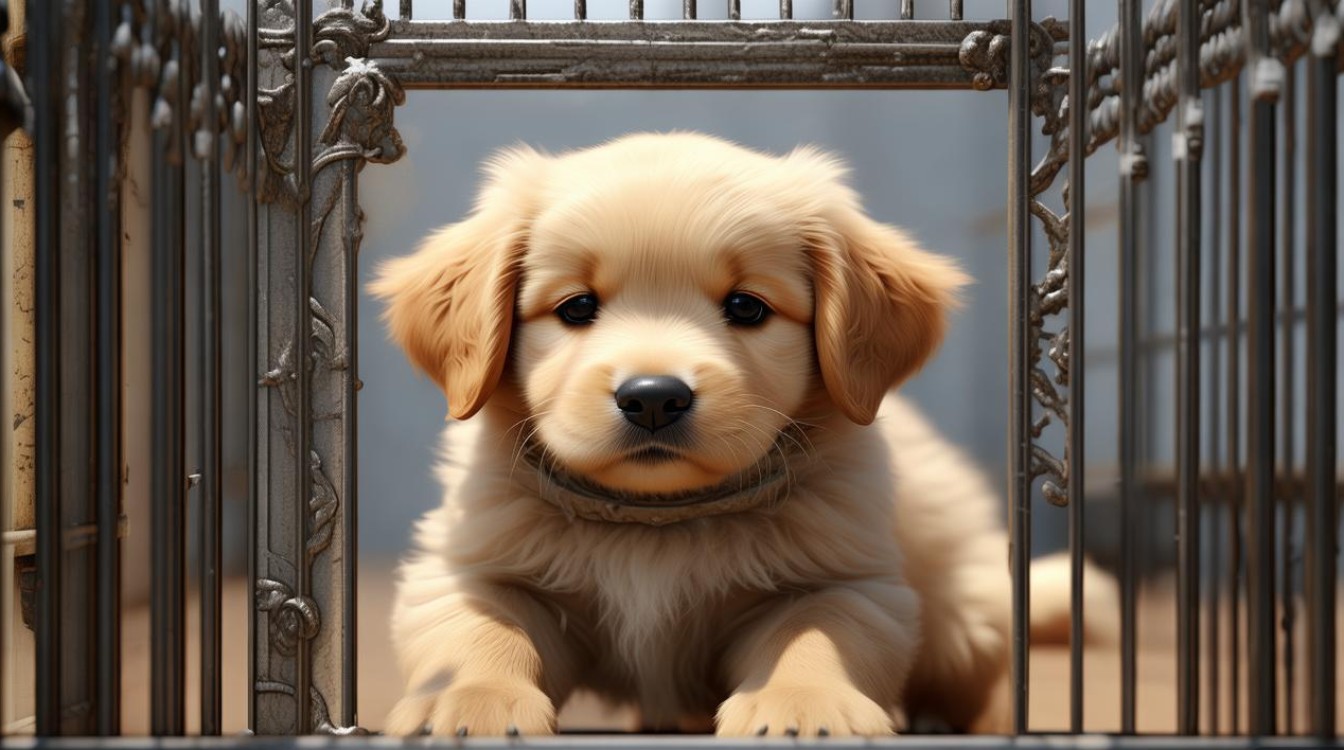 狗狗装笼子