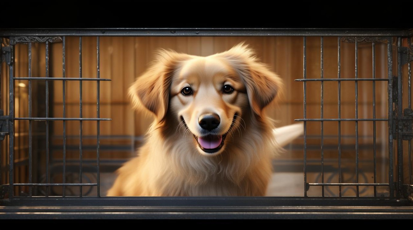 狗狗装笼子