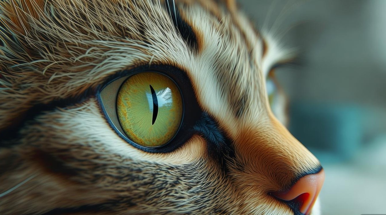 猫咪上下眼睑