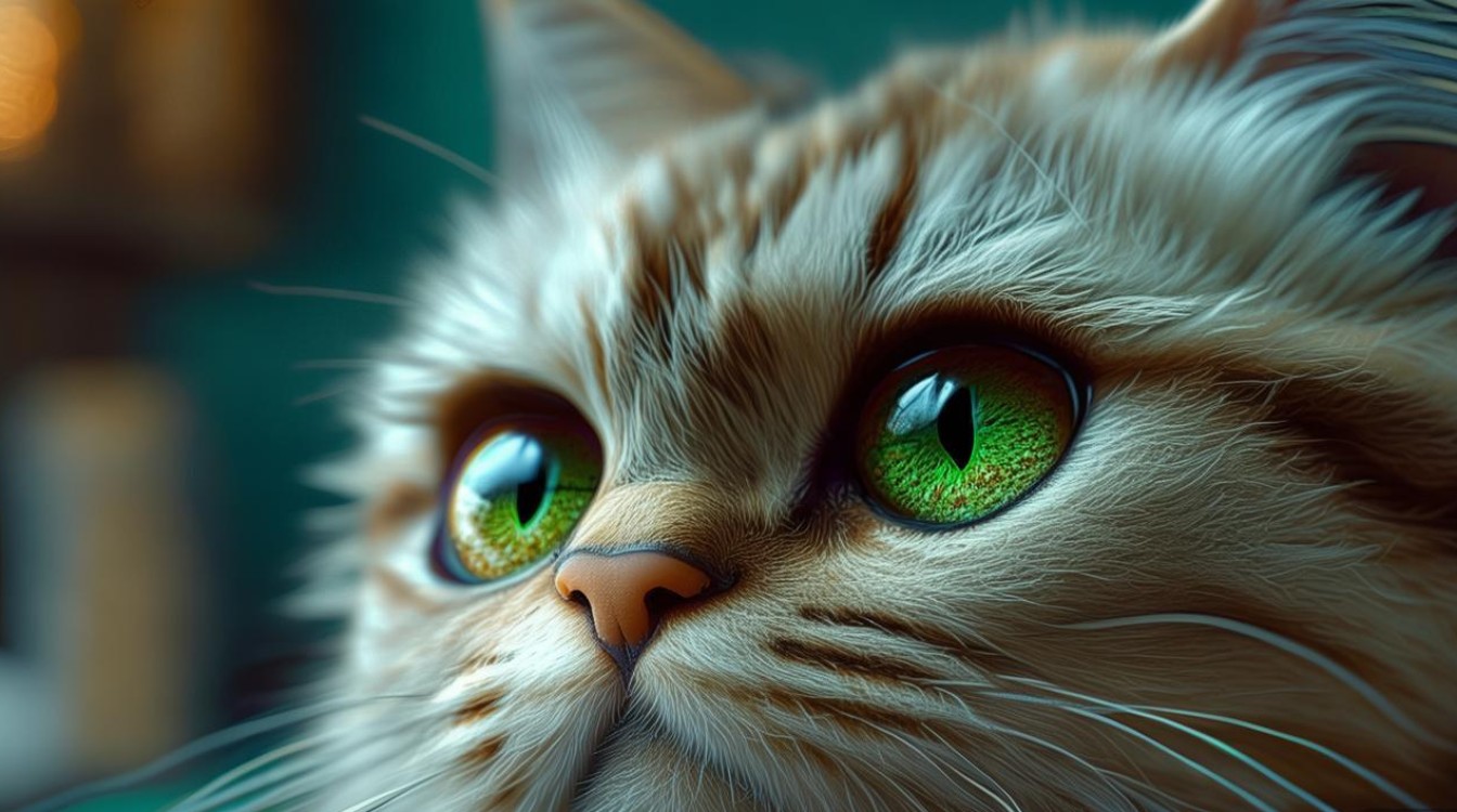猫咪上下眼睑
