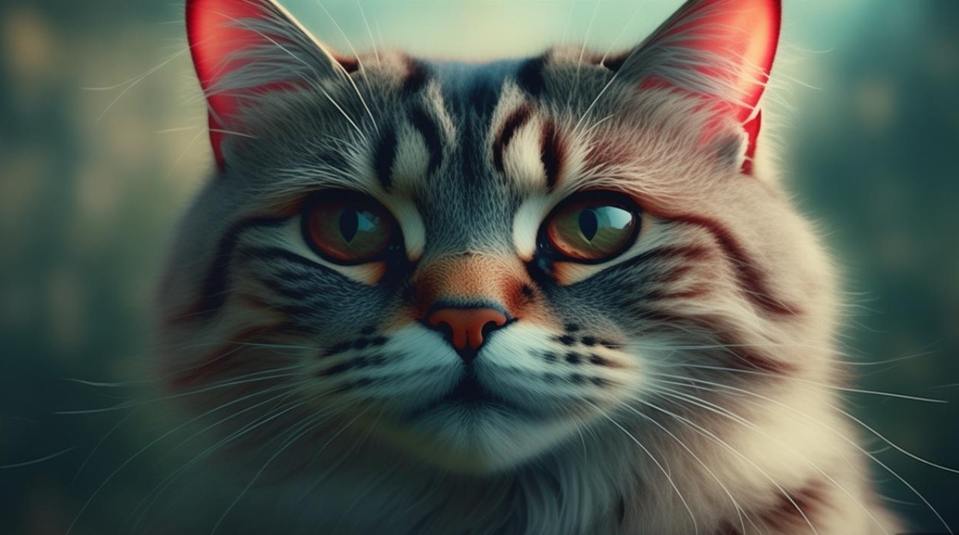 猫咪眼睛周围变红