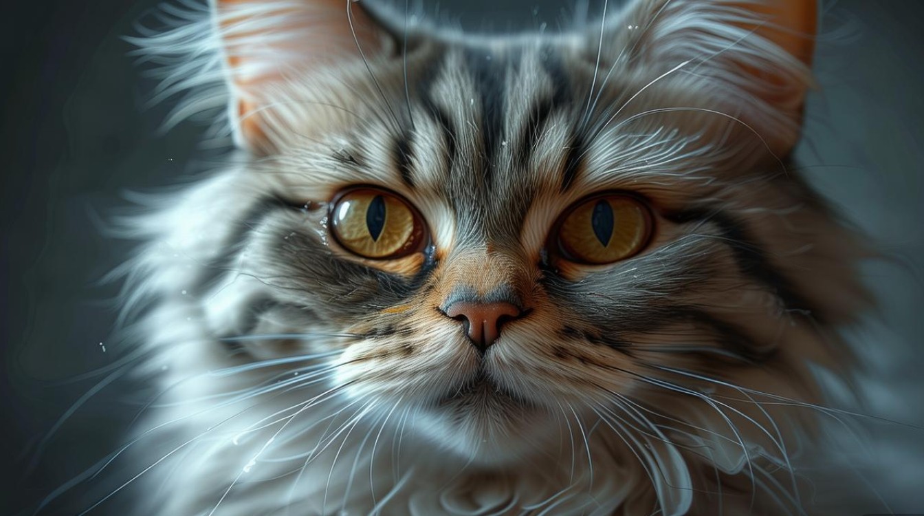 猫咪感冒眼睛浑浊