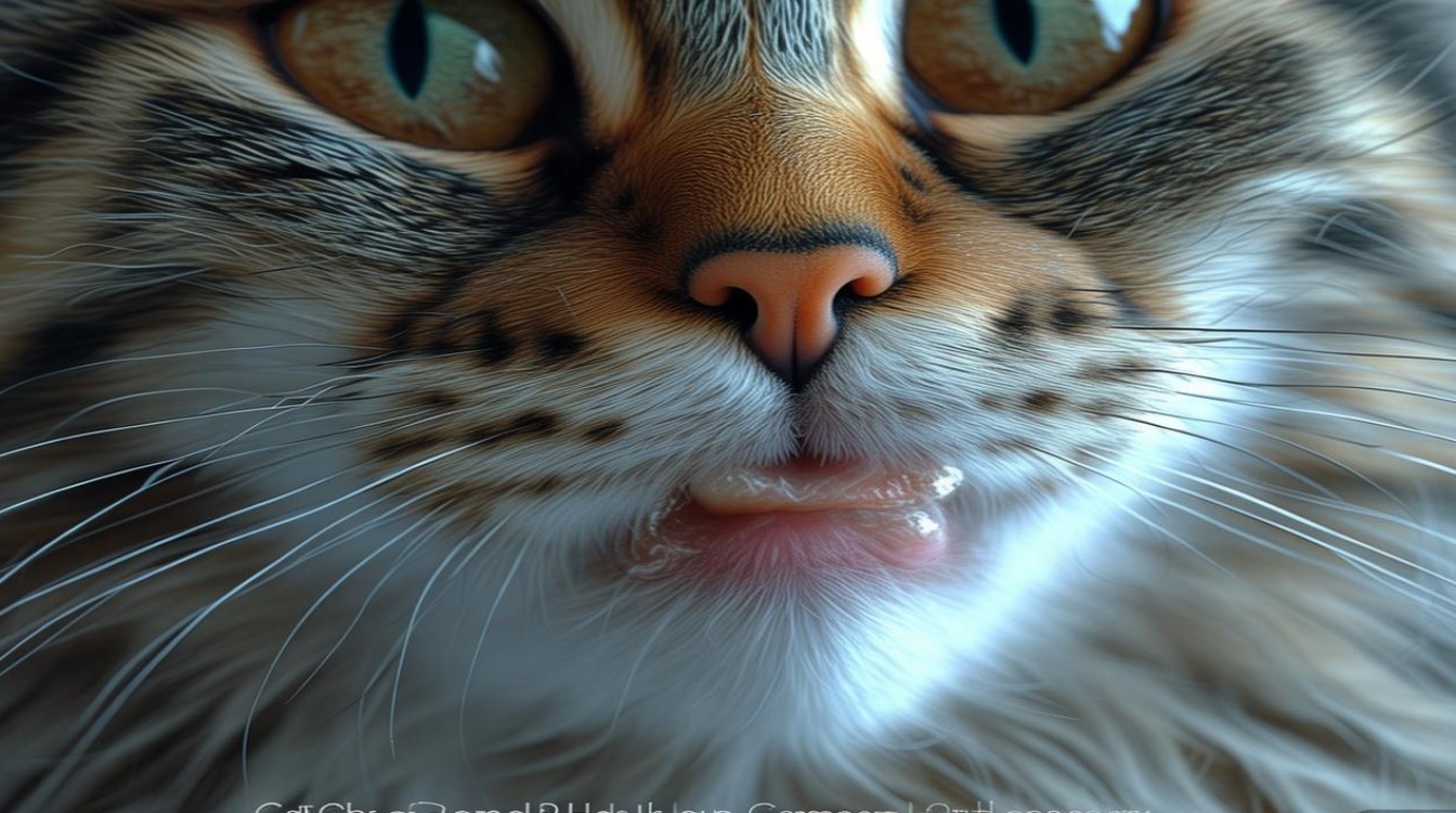猫咪嘴唇上起包