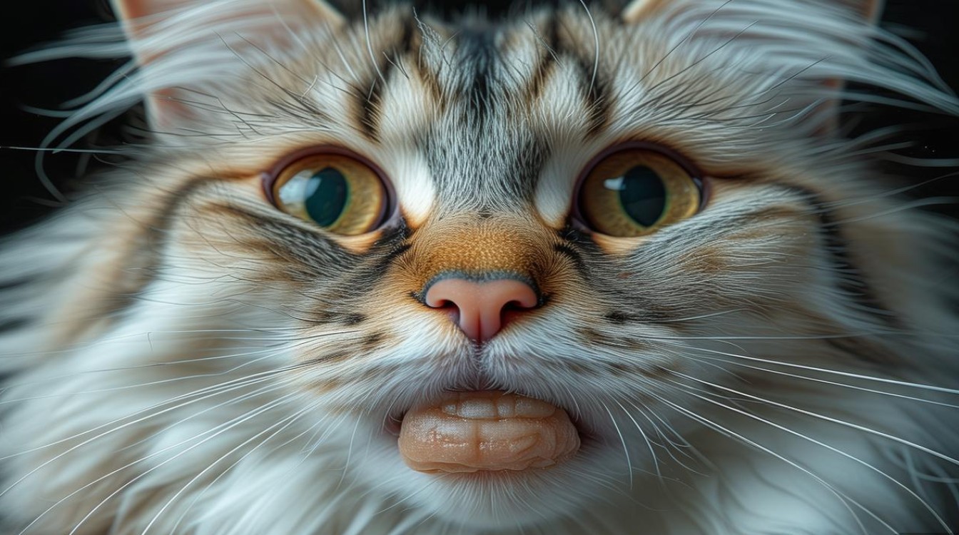 猫咪嘴唇上起包